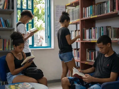 Bibliotecas e espaços culturais aproximam jovens da leitura